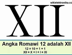 Huruf Romawi 10 11 12